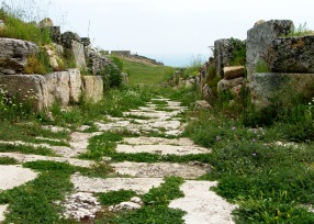 A pathway in Hierapolis